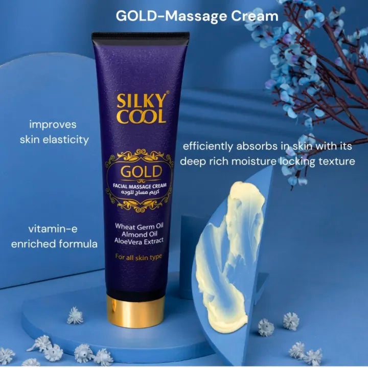 Silky Cool Gold Facial Kit /100ml