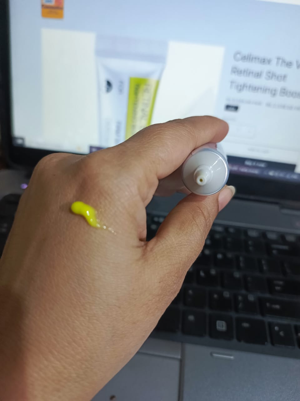 celimax The Vita Retinal Booster + Pore Dark Spot Cream