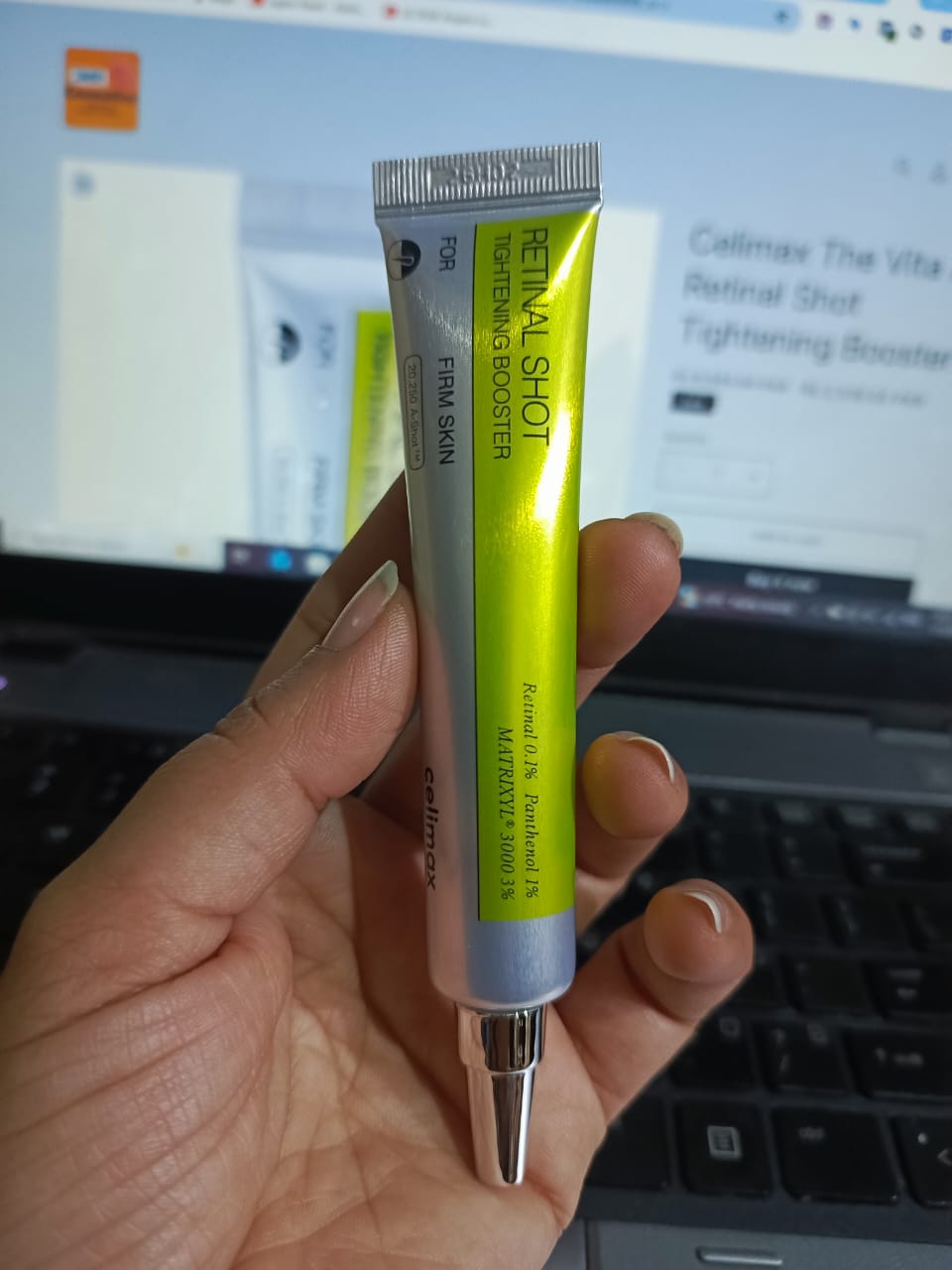 celimax The Vita Retinal Booster + Pore Dark Spot Cream