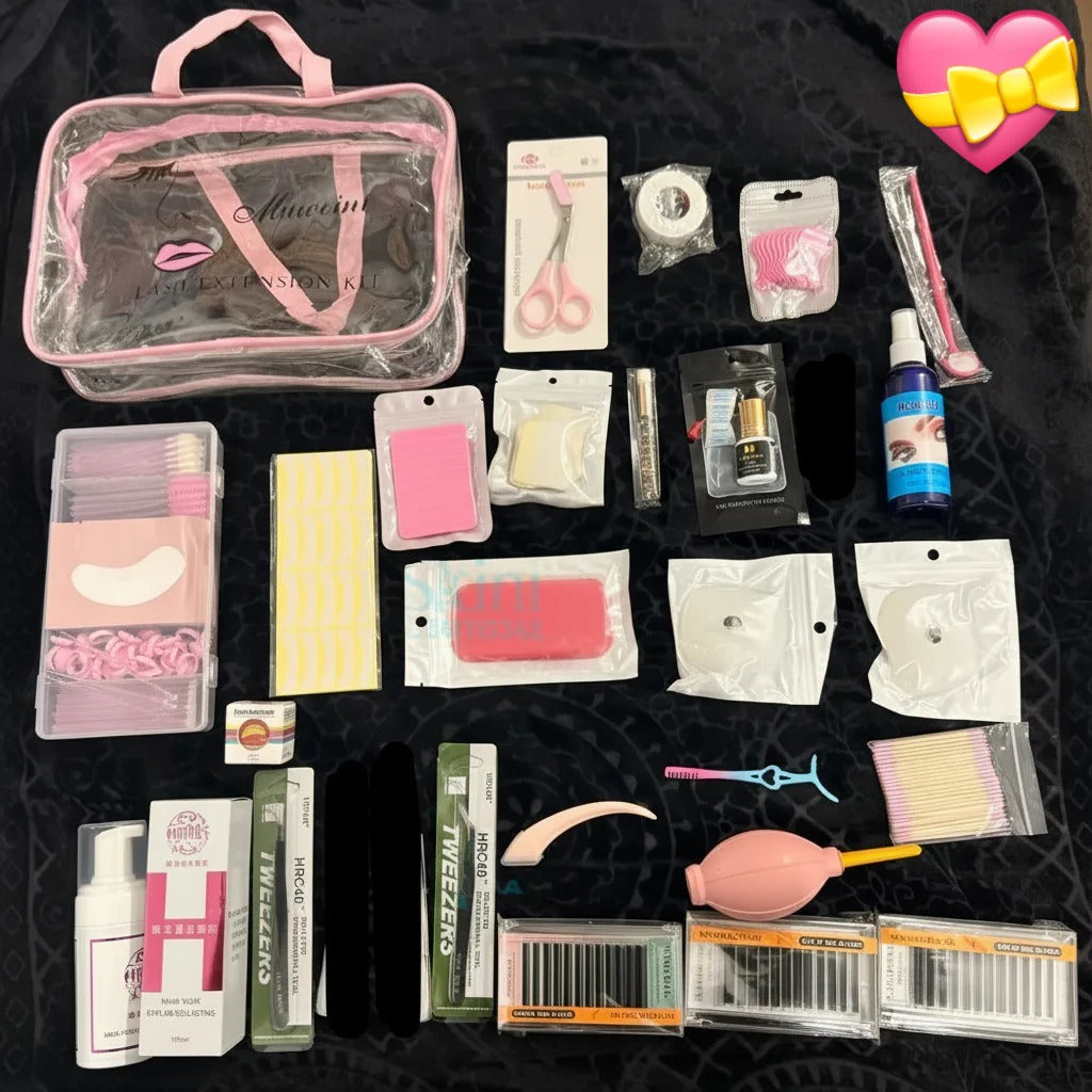 Muuenini Professional Eyelash Extension Kit