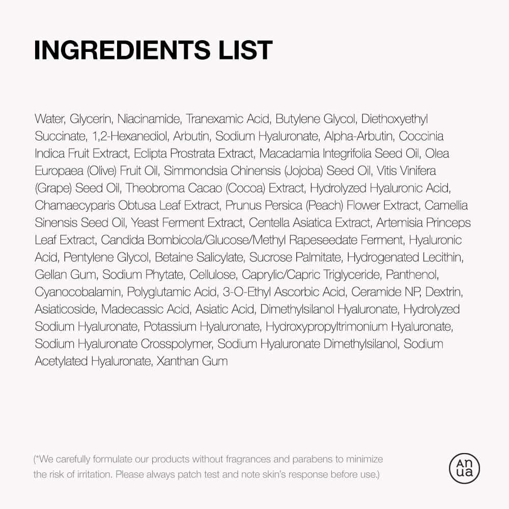 ANUA - NIACINAMIDE 10% + TXA 4% DARK SPOT serum