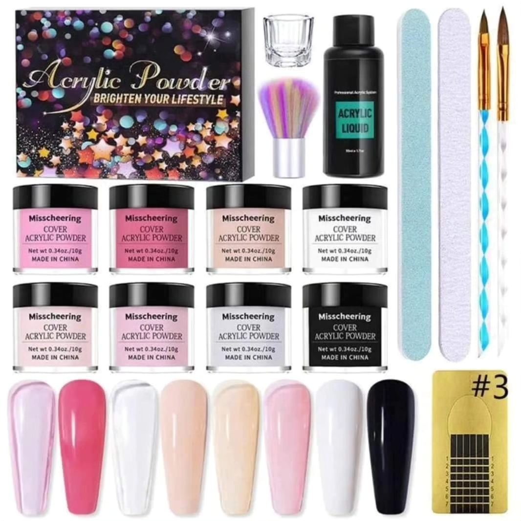 ACRYLIC NAIL POWDER KIT 350gm