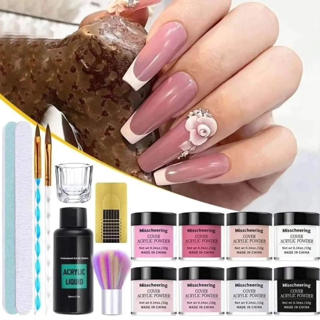 ACRYLIC NAIL POWDER KIT 350gm