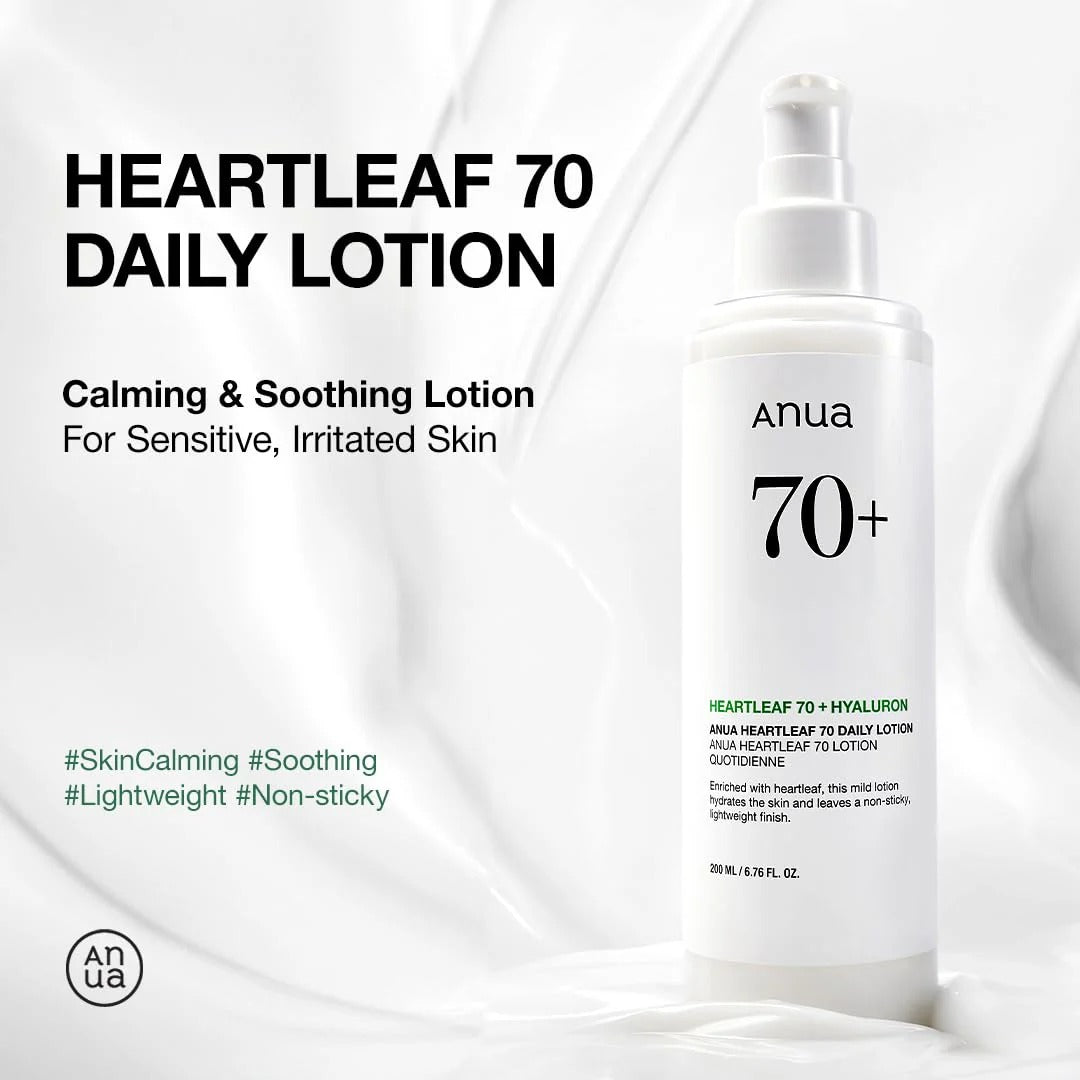 Anua - Heartleaf 70% Daily Lotion - 200ml