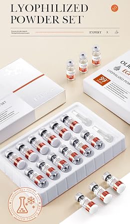 BIOAQUA OLIGOPEPTIDE EGF REPAIR Lyophilized Anti-Wrinkle Powder Set