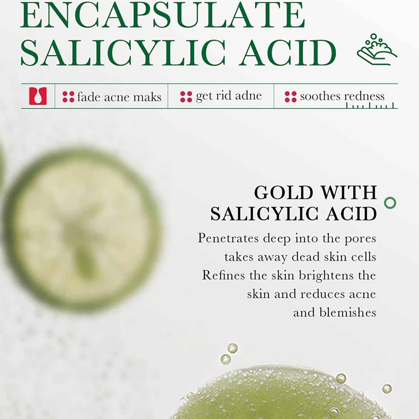 BIOAQUA Salicylic Acid Acne Removal Cleanser