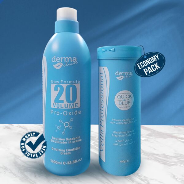 Derma clean bleach set economy pack 1000ml