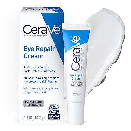 CeraVe Eye Repair Cream for Dark Circles & Puffy Eyes