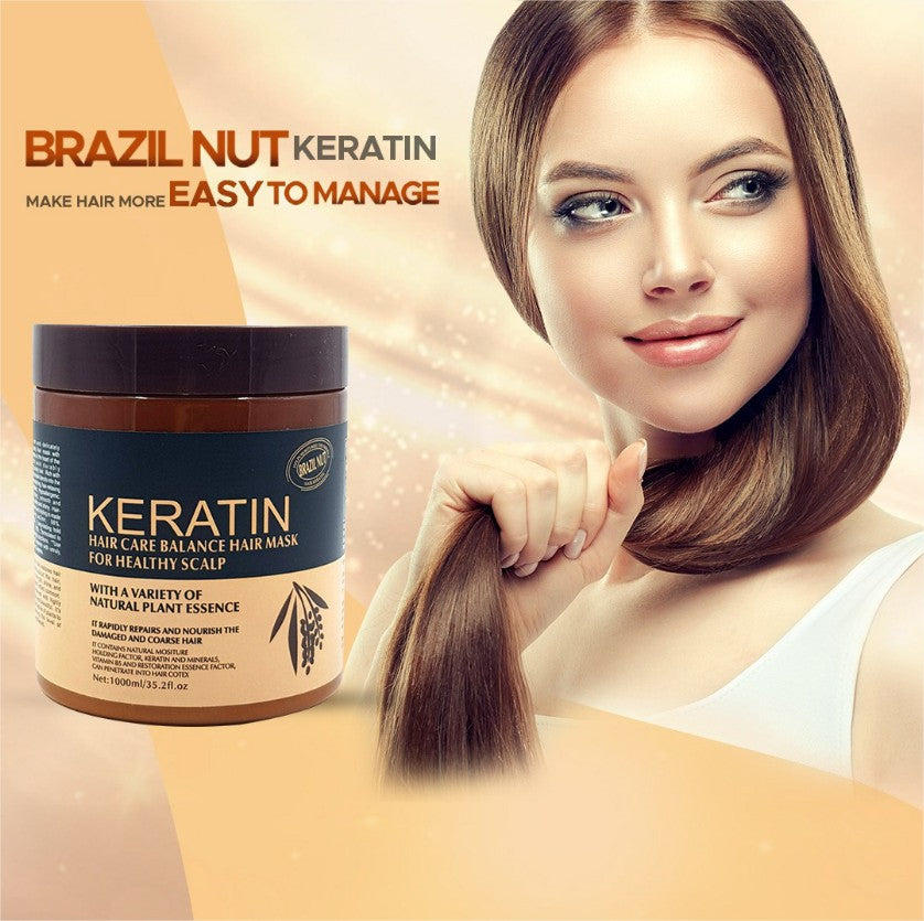 Keratin Hair Care Balance Hair Mask Brazil Nut 1000ml