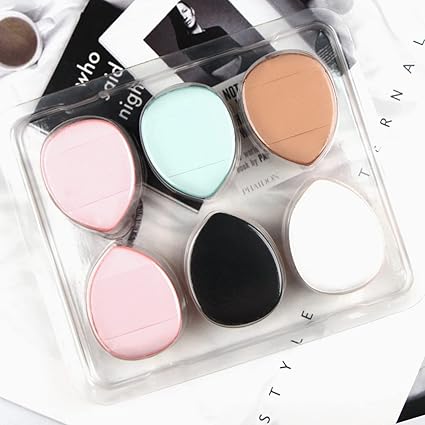 Finger Puff 12 Pcs Mini Makeup Puff Set