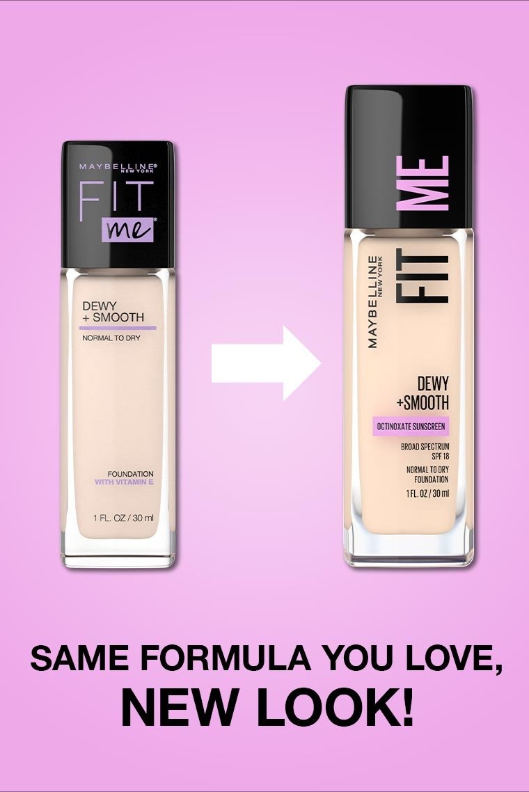 Maybelline NY New Fit Me Dewy + Smooth Liquid Foundation SPF 30| 30ml