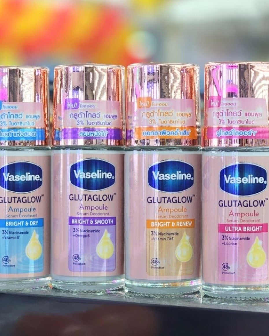 Vaseline GlutaGlow Ampoule serum Deodorant