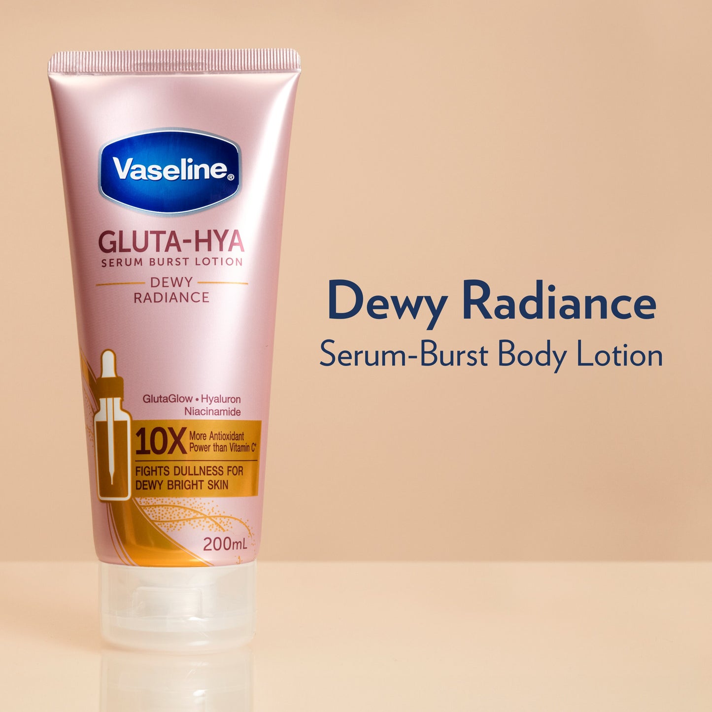 Vaseline Healthy Bright Gluta-Hya Serum Burst UV Lotion