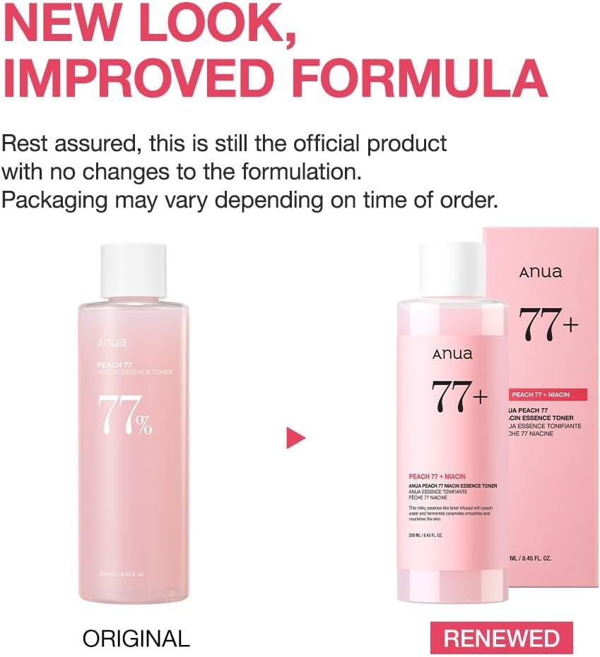 Anua Peach 77 Niacin Essence Toner ✨