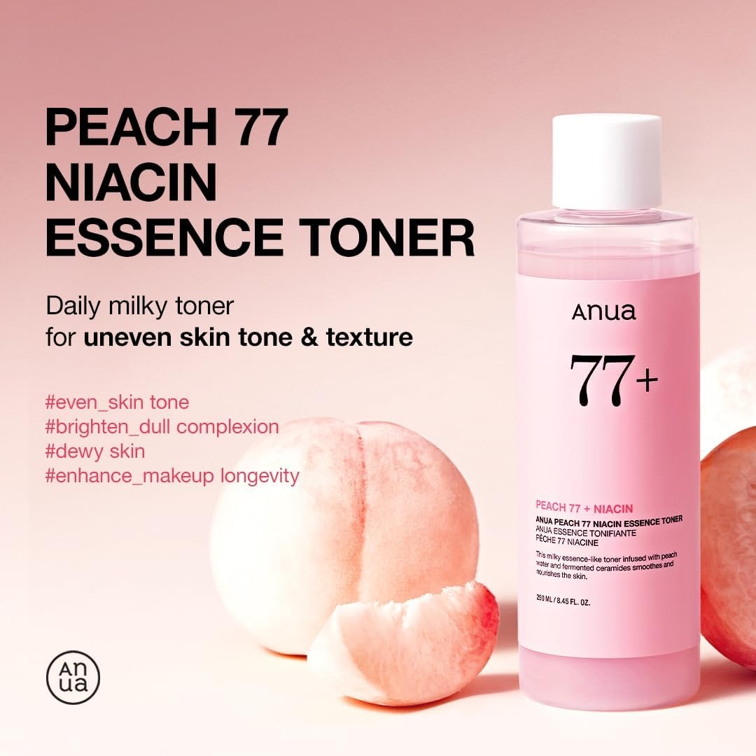 Anua Peach 77 Niacin Essence Toner ✨