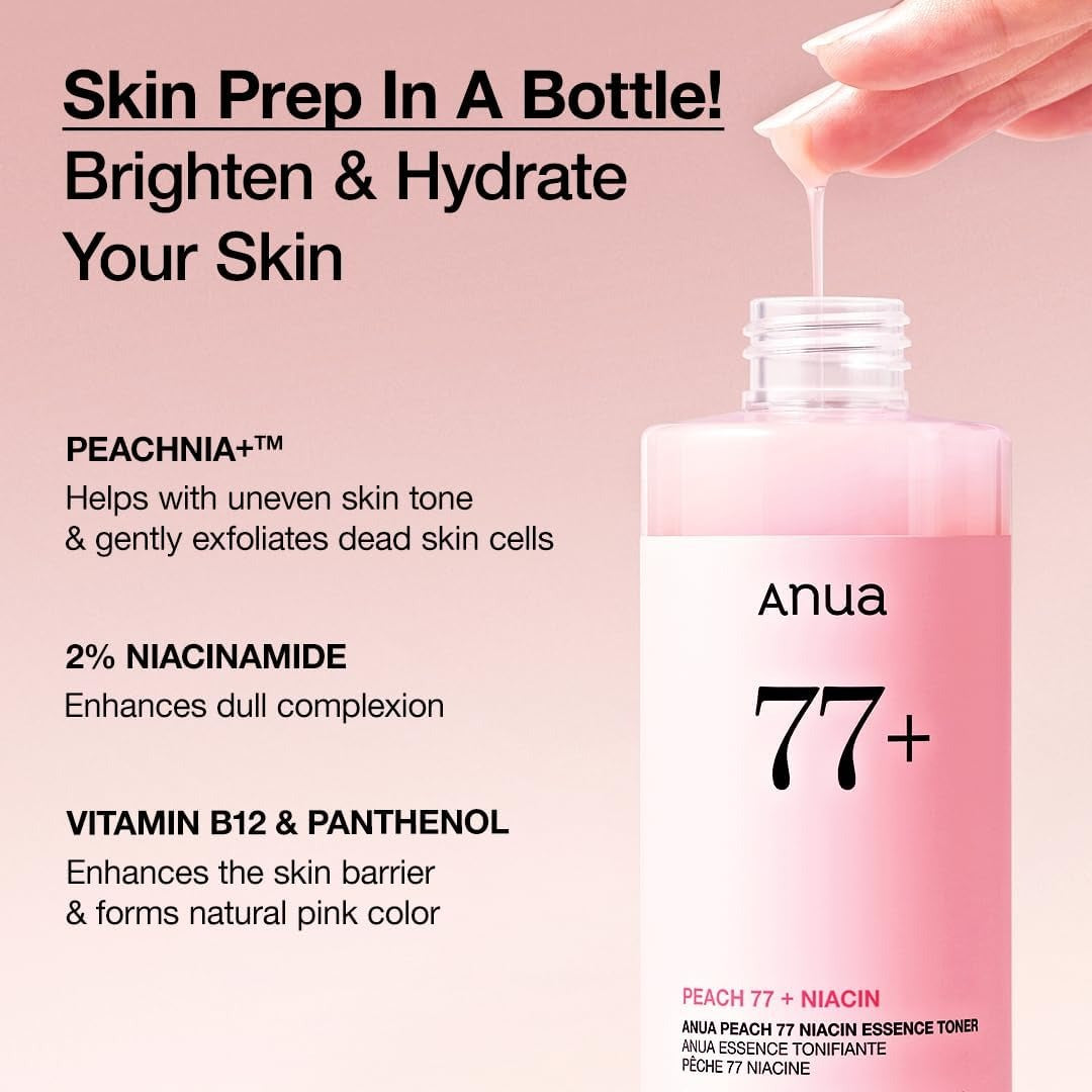 Anua Peach 77 Niacin Essence Toner ✨