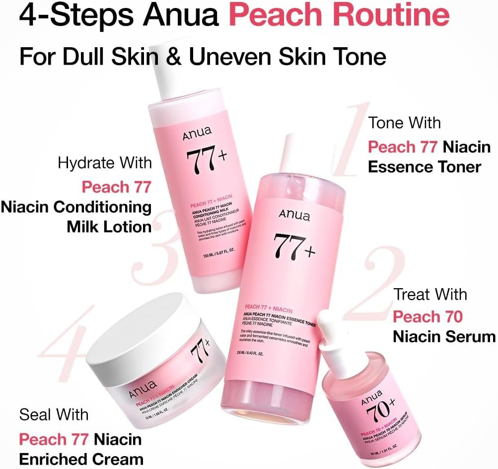 Anua Peach 77 Niacin Essence Toner ✨