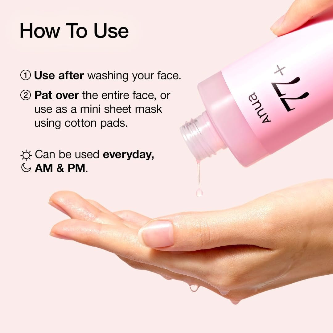 Anua Peach 77 Niacin Essence Toner ✨