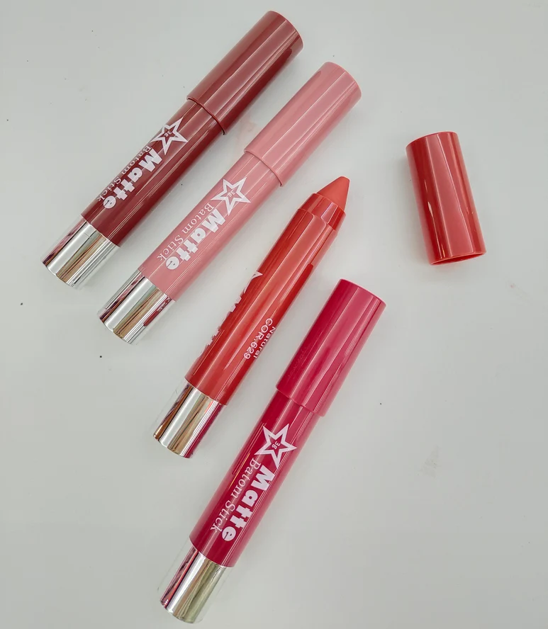 Miss Rose Matte Chubby Lips Crayon Lipstick Pack of 2