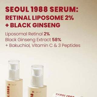 KSECRET SEOUL 1988 Serum : Retinal Liposome 2% + Black Ginseng