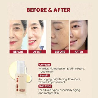 KSECRET SEOUL 1988 Serum : Retinal Liposome 2% + Black Ginseng