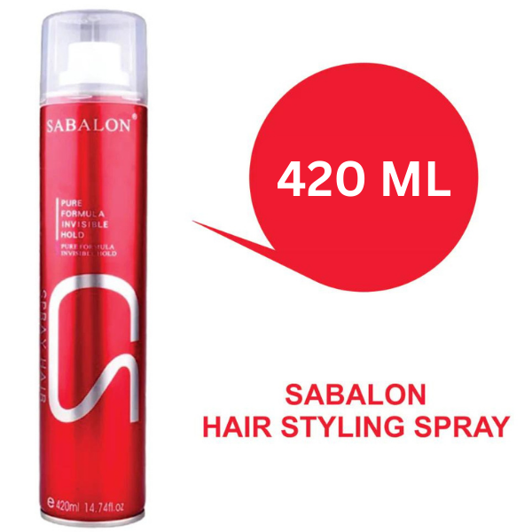 Sabalon Hair Spray 420Ml Invisible Hold