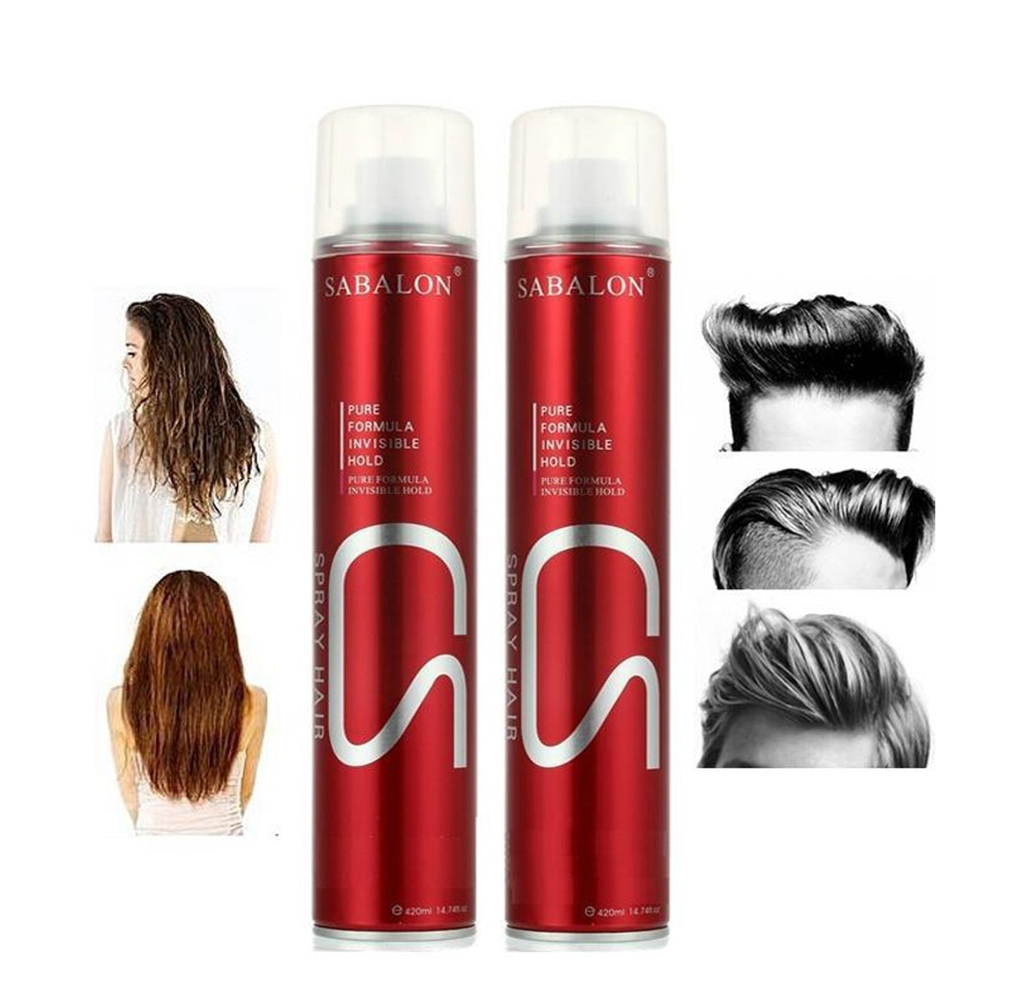 Sabalon Hair Spray 420Ml Invisible Hold