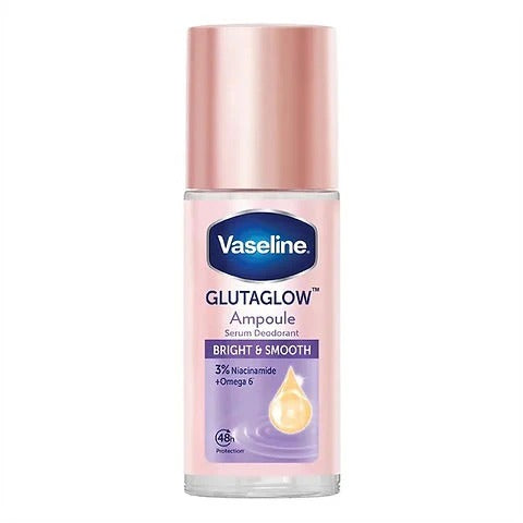Vaseline GlutaGlow Ampoule serum Deodorant