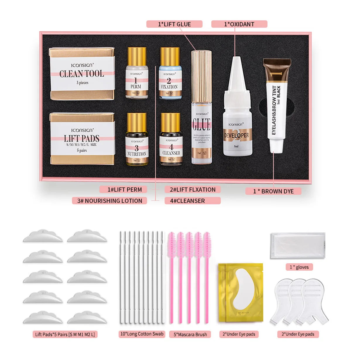 ICONSIGN Lash Lift And Tint Kit