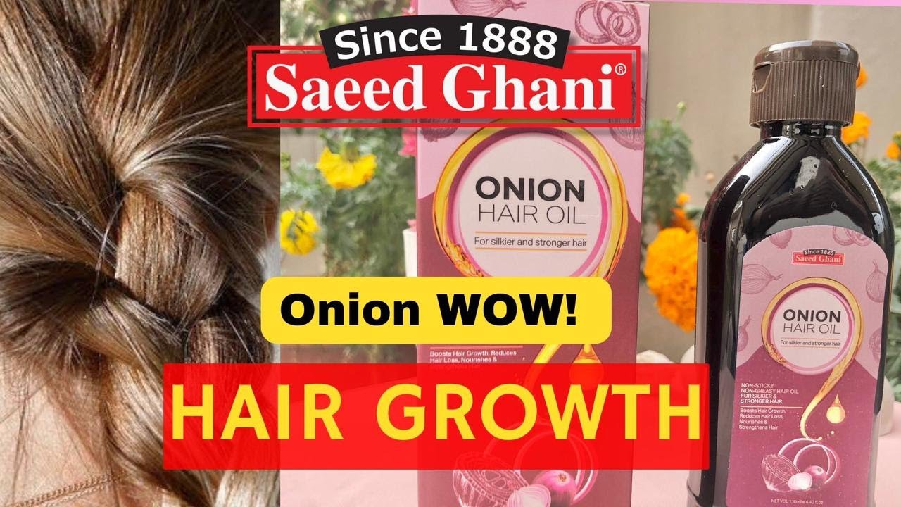 Saeed Ghani Onion Hair Growth Oil 140 ml