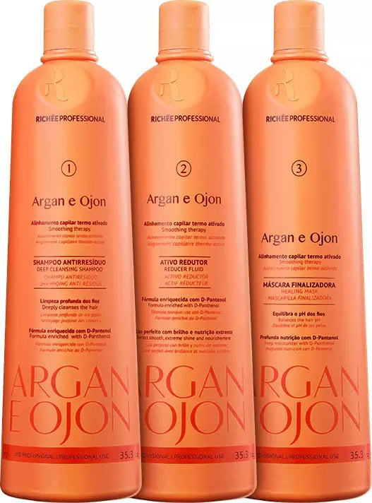 Richée Professional Argan and Ojon 1000ml Each