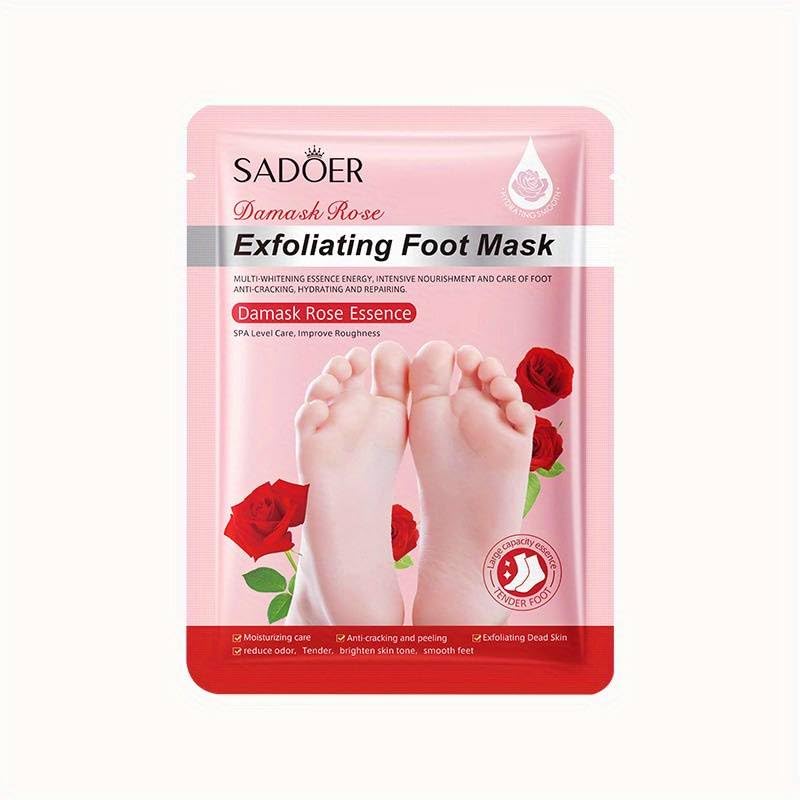 SADOER Damask Rose Exfoliating Foot Mask