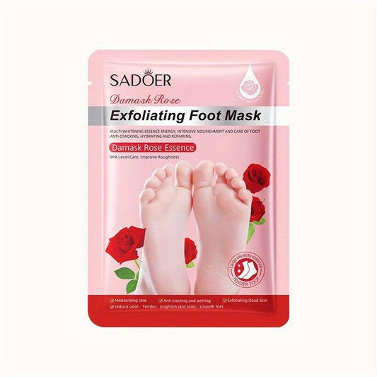 SADOER Damask Rose Exfoliating Foot Mask