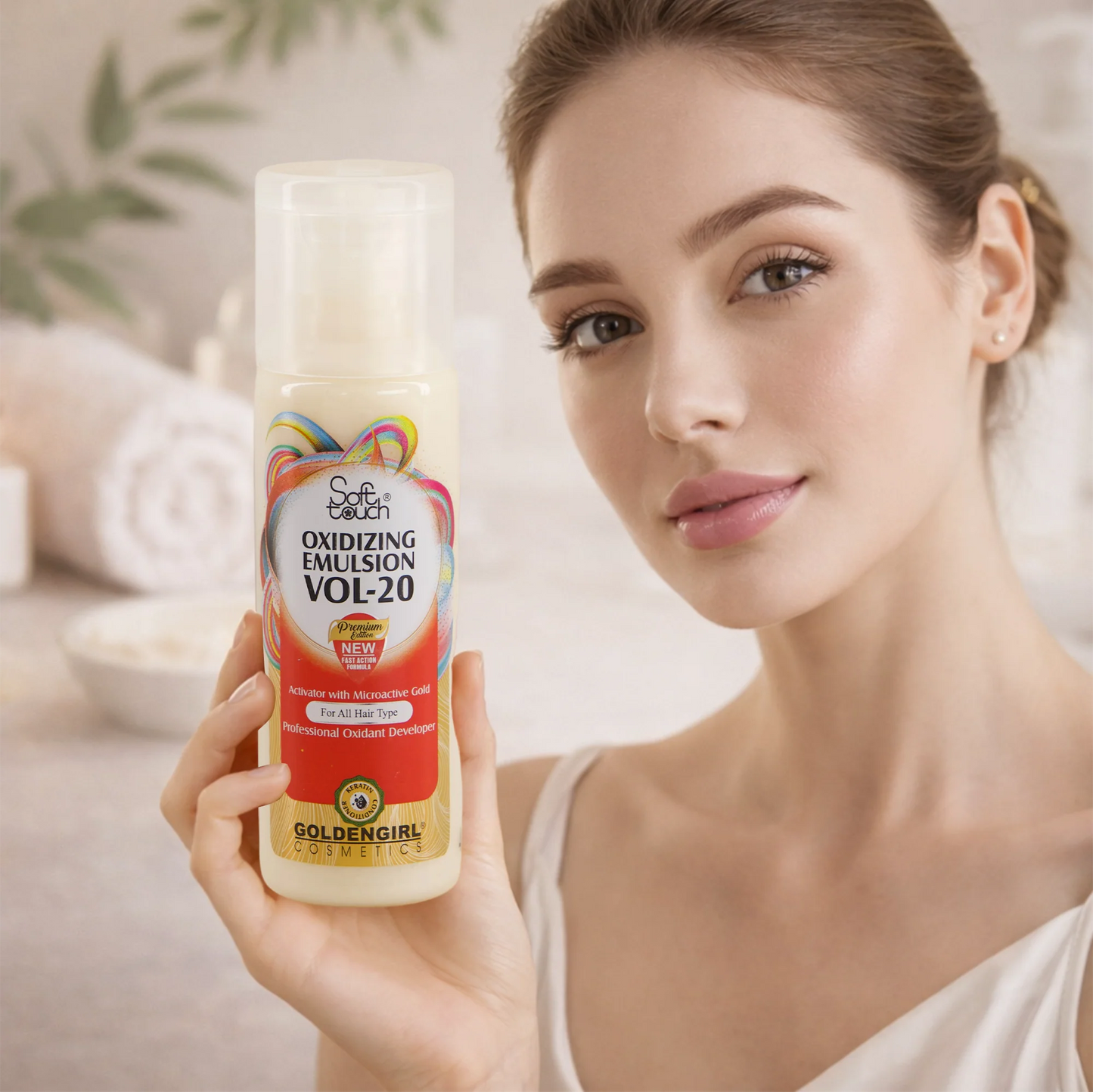 Soft Touch Bleach Powder (Mild Bleach Powder + Oxidizing Emulsion Volume 20)