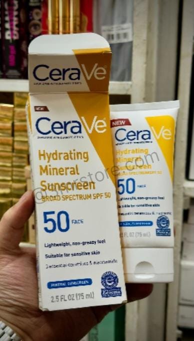 CeraVe 100% Mineral Sunscreen SPF 50